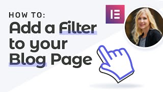 How to Add a Filter For Your Blogs Using Elementor [upl. by Yeffej]