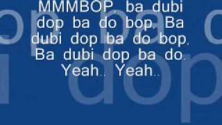 Hanson  Mmmbop Lyrics [upl. by Yvaht103]