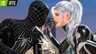 TASM 3 Symbiote And Black Cat Best Couple Marvel Spider Man 2 RTX Gameplay 4K [upl. by Otrebmuh950]