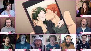 Wotaku ni Koi wa Muzukashii Ep 04 Reaction Mashup  Wotakoi Love is Hard for Otaku [upl. by Arek]