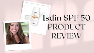 ISDIN Eryfotona Actinica SPF 50 Review [upl. by Hgielra297]