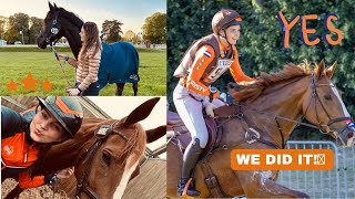 Foutloze 3 cross🤩 Internationaal Eventing Paris  ENGLISH SUBS  ✰vlog 296✰  Kristy Snepvangers [upl. by Shirl]