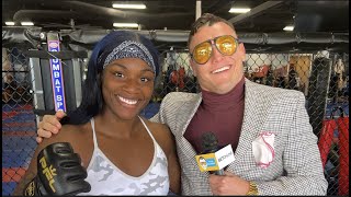 Claressa Shields First Reaction Training with Henry Cejudo Wants Anderson Silva KO Jake Paul [upl. by Stander314]