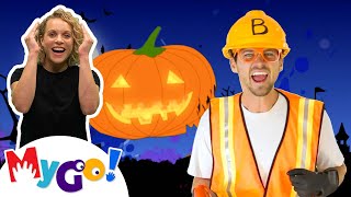 Blippi Halloween Song   Kids Songs amp Nursery Rhymes  Educational Videos for Toddlers [upl. by Itsyrk]