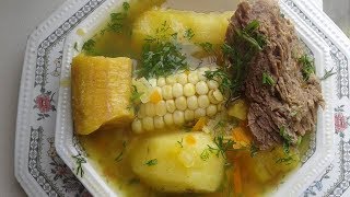 SANCOCHO de CARNE  El Fogón de Oma [upl. by Yerggoeg543]