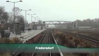 Führerstandsmitfahrt SBahn Berlin Friedrichsfelde Ost  Strausberg Nord [upl. by Anoyk]