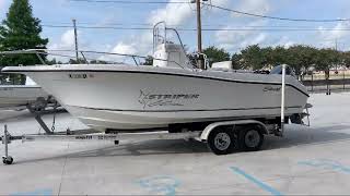 2003 Seaswirl 2101 Striper New Orleans Houma Lafayette Lake Charles Slidell Baton Rouge [upl. by Llerehc]