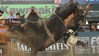 WRECK JB Mauney takes a hit from Shepherd Hills Tested PBR [upl. by Oicnedif628]