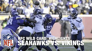 Seahawks vs Vikings  NFC Wild Card Highlights  NFL [upl. by Isborne]