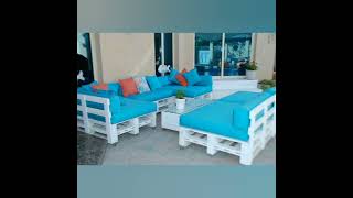 25 Amazing pallet sofa ideas you can make yourself at home  Diy [upl. by Ecidnarb]