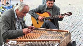 HungarianRomanian Street MusiciansCimbalomAdrian Ursulets Band  Copenhagen Aug 2014 Part 3 [upl. by Nylhsoj]