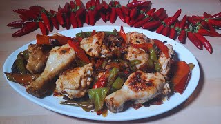 Pollo e peperoni alla Calabrese Ricetta super gustosa che ti leccherai le dita ðŸ˜‹ðŸ˜‹ðŸ˜‹ [upl. by Dranrev]