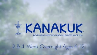 Kanakuk 2 and 4 Week Overnight Camp ages 612 [upl. by Carlin]