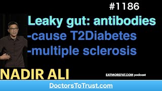 NADIR ALI 8‘  Leaky gut antibodies cause T2Diabetes multiple sclerosis [upl. by Wolsniw]