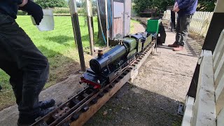 Vintage Show at Oswestry Park Hall Trip on the railway but with Great Western Steam train PART 8 [upl. by Toland]