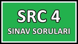 SRC 4 Belgesinde Sorulan Sorular  Panelvan  Kamyon  Çekici   4 [upl. by Alis820]