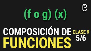 Composición de Funciones a Trozos Clase9Parte 56 [upl. by Einahc]