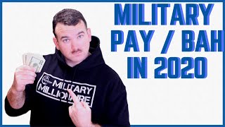 2020 Military Pay Raise MORE MONEY and the 2020 military BAH rates [upl. by Tingley]