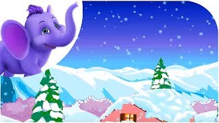 Falling Snow  Nursery Rhyme with Lyrics amp Karaoke [upl. by Calley490]