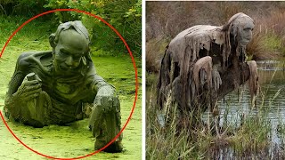 कैमरे मे कैद असली goblins  real goblin caught on camera mythical creatures caught on tape  cctv [upl. by Madalyn]