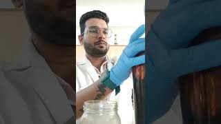 Silica Gel Column Part 1 Chromatography preparation Column Chromatography amity microbiology [upl. by Gneh]