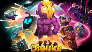 Crashlands  All Bosses No Damage [upl. by Omocaig]