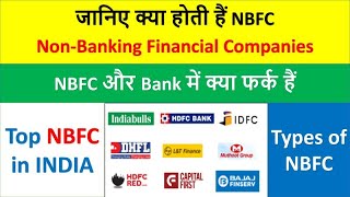 NBFC  Non Banking Finance Company  Difference between NBFC amp Banks  Types of NBFC  Regulators [upl. by Katushka]