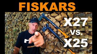 Fiskars X27 vs X25  Which is better [upl. by Aniluap]