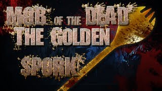 How to Get the GOLDEN SPORK MOB OF THE DEAD Black Ops 2 Uprising DLC [upl. by Enimsay]