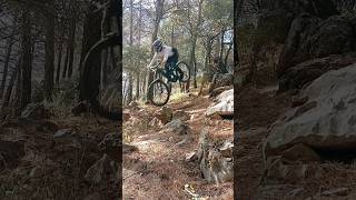 Salto técnico🤟Villanueva del rosario Málaga ebike enduro tecnica drop train sport [upl. by Karb]