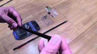 Crossbow Part 2Installing broadheads [upl. by Aredna]