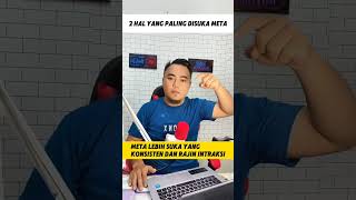 2 hal yang paling di suka Metavideofyp videoreels [upl. by Mackey]