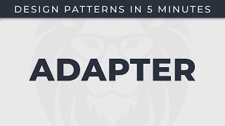 Adapter  Design Patterns in 5 minutes [upl. by Tavis822]