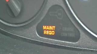 Acura Integra MAINT REQD light reset GS GSR LS 19942001 [upl. by Vitek]