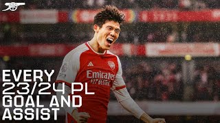 EVERY ARSENAL GOAL  202324 PREMIER LEAGUE  COMPILATION [upl. by Korfonta624]