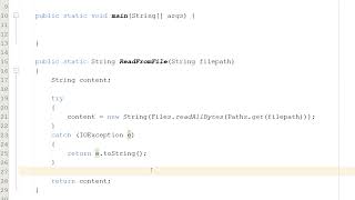 How to Read From a File Using Java Simple [upl. by Aivatnuahs]