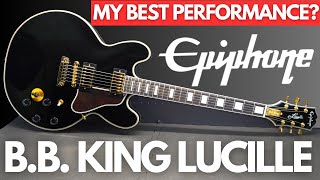 Epiphone BB King Lucille Pure VARITONE Inspiration [upl. by Yssirk982]