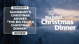 ▷SAINSBURYS CHRISTMAS ADVERT 2023  “The Big Fella’s Christmas Dinner” [upl. by Eenahs]