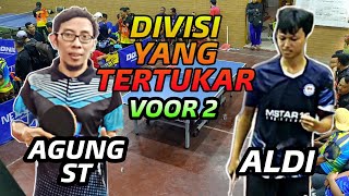 DIVISI YANG TERTUKAR 🤭🤭 AGUNG ST Div 5 VS ALDI Div 6  APAKAH AGUNG ST BISA BLOCK SPIN ANAK MUDA [upl. by Almeria]