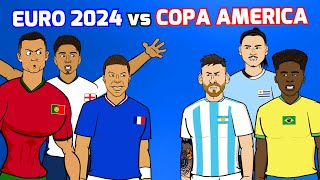 EURO 2024 vs COPA AMERICA  who wins🏆 [upl. by Macleod999]