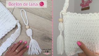 Cómo hacer un borlón de lana 🧶 Súper fácil 😊 [upl. by Shanta]