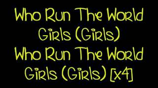 Beyoncé  Run The World Girls Lyrics HD [upl. by Bomke404]