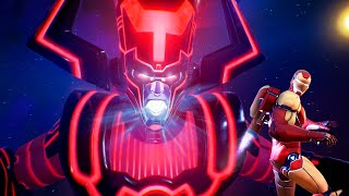 Boss Galactus LIVE EVENT FULL GAMEPLAY in Fortnite Ironman Wolverine amp Thor [upl. by Roede]