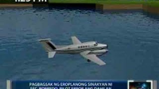 Saksi CAAP Pilot error dahilan ng pagbagsak ng eroplanong sinakyan ni DILG Sec Robredo [upl. by Yadsnil363]