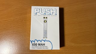 BLINDGORILLAS PUSH 650 MAH 510 THREAD BATTERY TYPE C CHARGER 012224 8PM [upl. by Gombach]