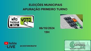 CANTAREIRA NAS ELEIÇÕES  APURAÇÃO PRIMEIRO TURNO 2024 [upl. by Eemiaj]