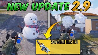 Update 29 Tips amp Tricks PUBGBGMI Frost Festival  FULL AUTO DMR Attachment Snowball Blaster [upl. by Bogoch660]