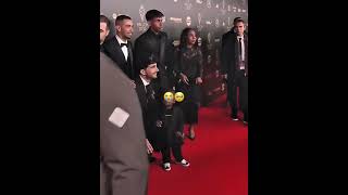 Hermano de Lamine Yamal en la gala del Balon de oro lamineyamal fcbarcelona ballondor [upl. by Kerrie]