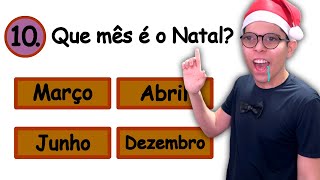 VIREI UM NERD PRA RESOLVER QUIZ DE NATAL [upl. by Jodi]