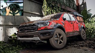 Rebuilding Ford Ranger Raptor 560HP  Forza Horizon 5  Thrustmaster T300RS  TH8A Shifter [upl. by Aicenek199]